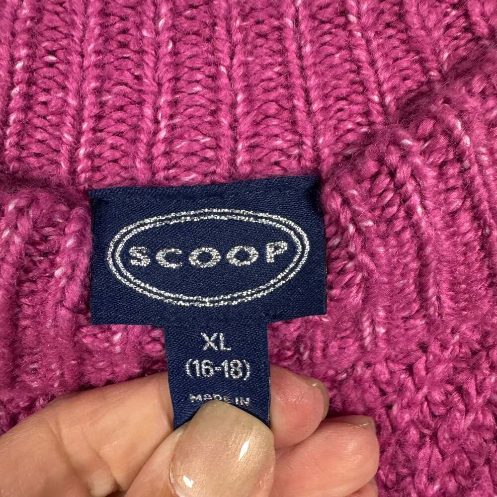 Scoop Women's Balloon Sleeve Crewneck Sweater Size XL - Picture 4 of 7